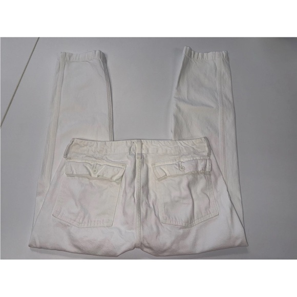 Revolve Edwin Jeans Women’s Malia Eggshell 100% Cotton Size 28 - Picture 8 of 10